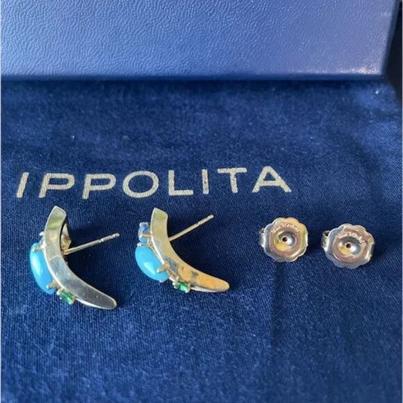 Ippolita18K Prisma Multi Stone Post Earring in Swiss